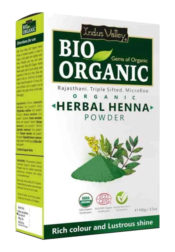 Bio Organic Herbal Henna Powder