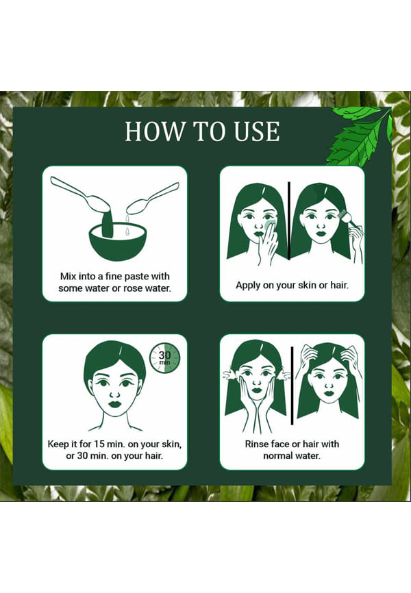 Bio Organic Henna Leaf Powder – thumbnail 3