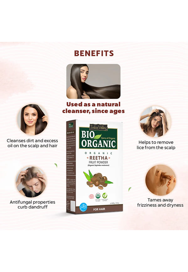 Bio-Organic Reetha Fruit Powder – thumbnail 3