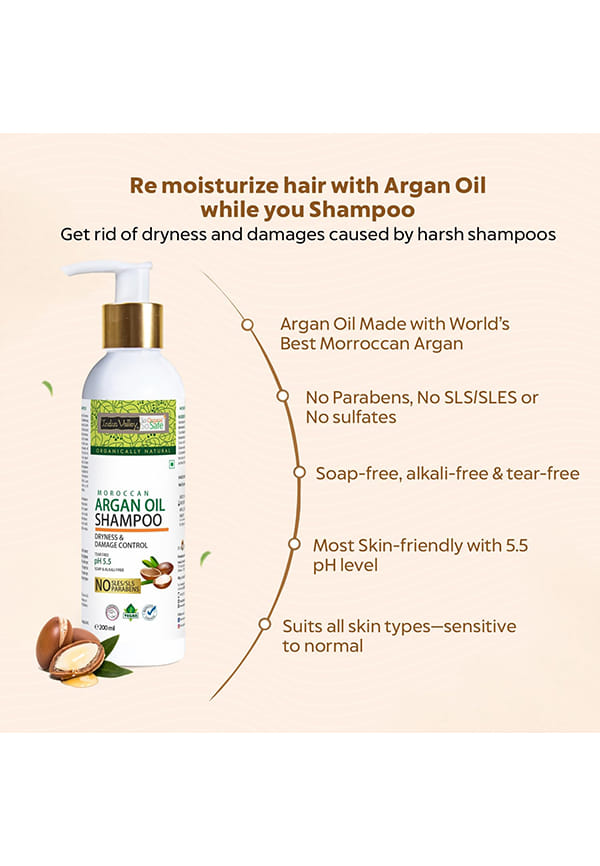 Moroccan Argan Oil Shampoo for Dryness & Damage Control – thumbnail 4