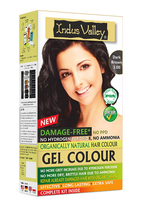 Damage Free Natural Gel Hair Colour for Women