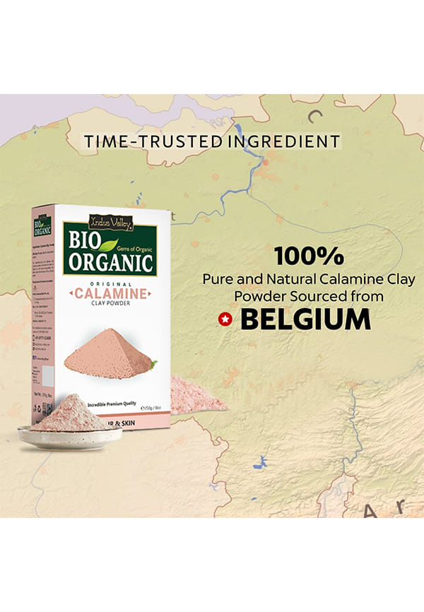 Bio Organic 100% Natural Calamine Clay Powder – thumbnail 5