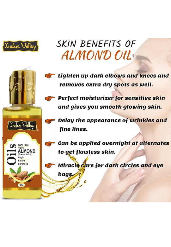 Bio Organic Almond Carrier Oil – thumbnail 4