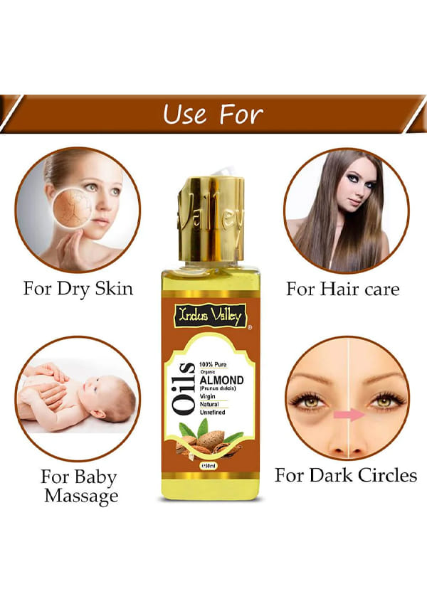 Bio Organic Almond Carrier Oil – thumbnail 5