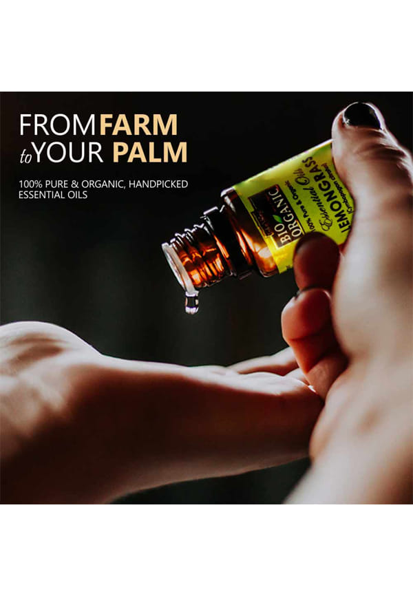 Bio Organic Lemongrass Essential Oil – thumbnail 2