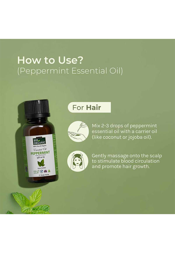 Bio Organic Pepperment Essential Oil – thumbnail 2