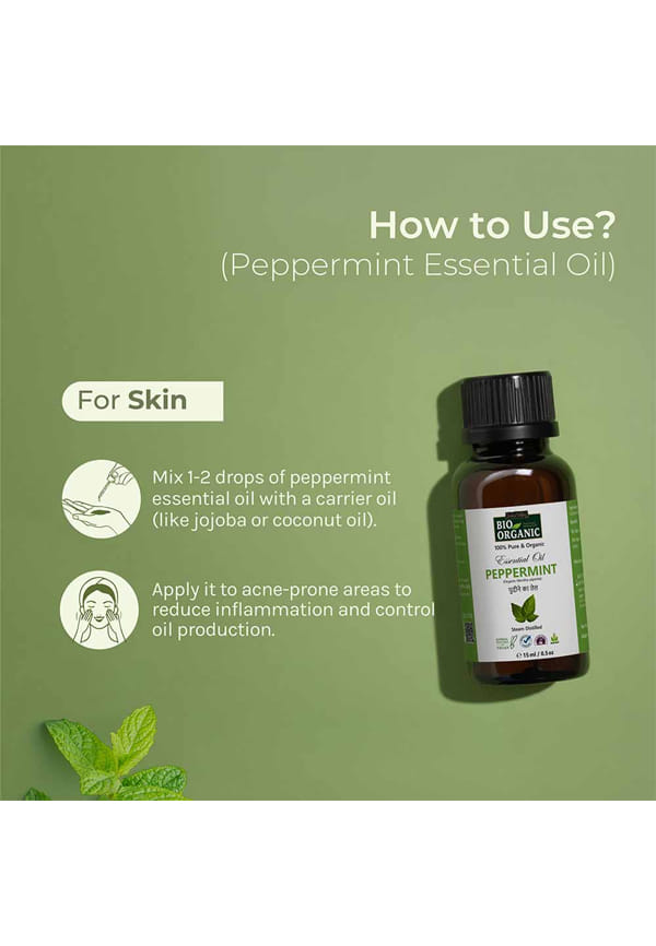 Bio Organic Pepperment Essential Oil – thumbnail 3