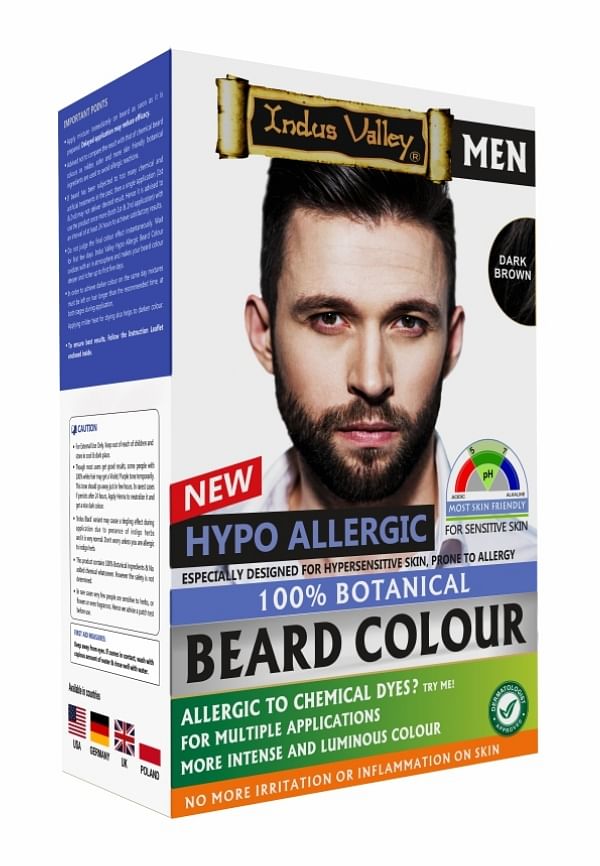 Hypo Allergic Beard Colour Dark Brown