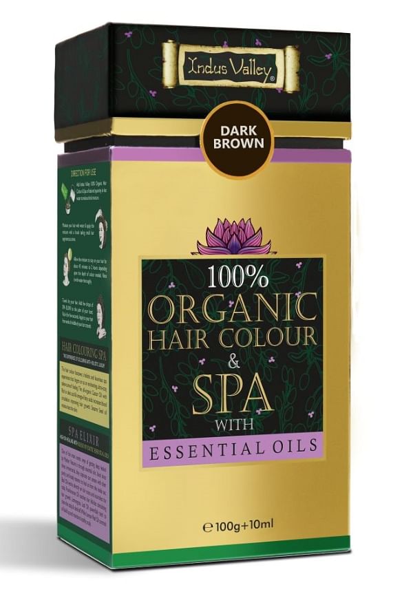 Buy Indus Valley Permanent Herbal Hair Colour Black Online  HealthurWealth