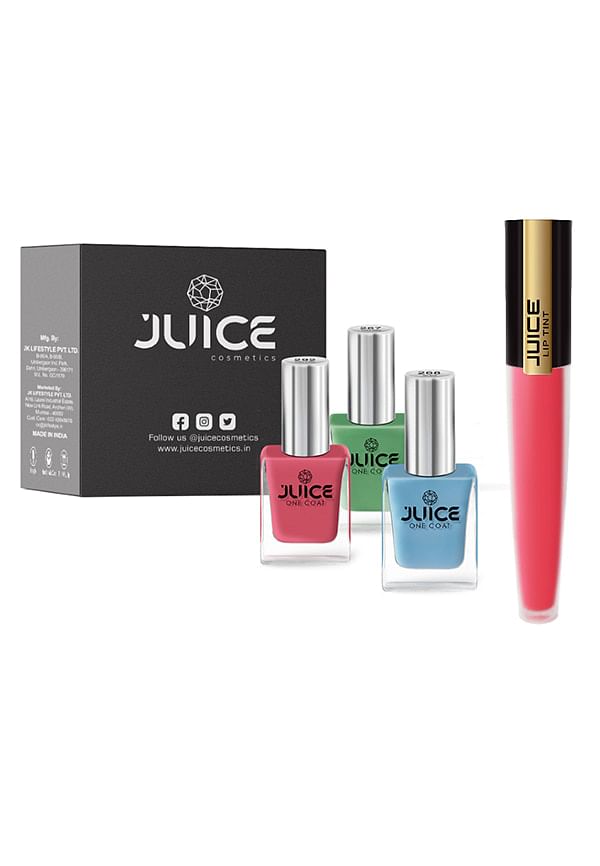Nail Paint And Lip Tint Combo 2