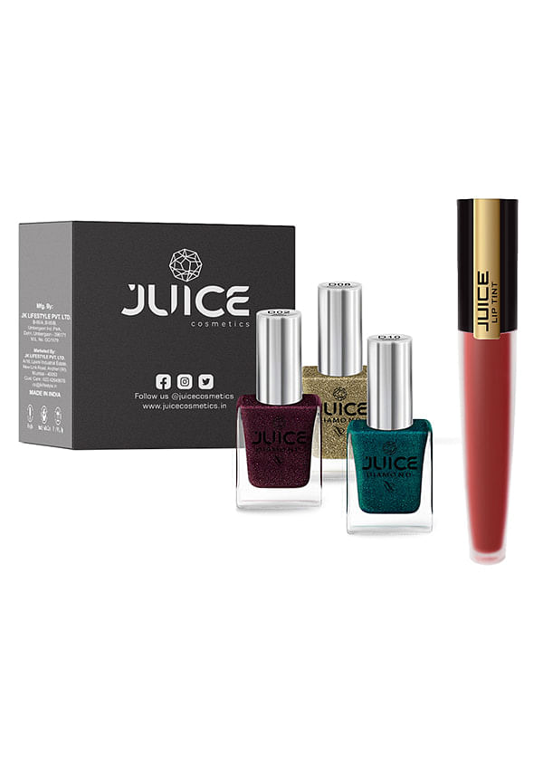 Nail Paint And Lip Tint Combo 12