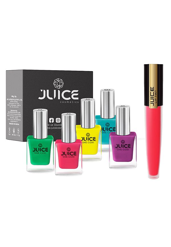 Nail Paint And Lip Tint Combo 17
