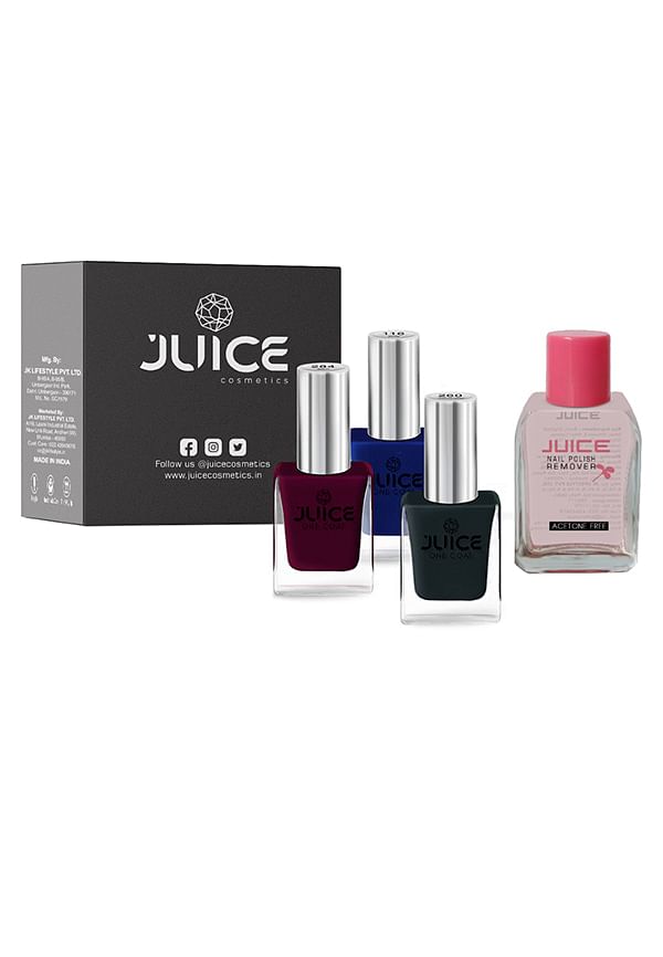 Nail Paint And Nail Polish Remover Combo 6