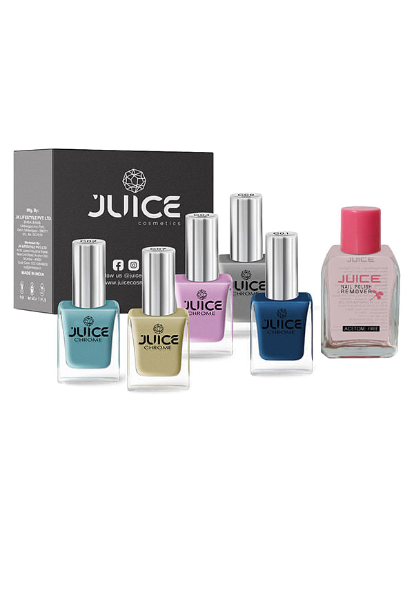 JUICE Quick-dry, Nail Paint, Long Lasting, Chip Resistant, Gel Finish, High  Gloss, F&D APPROVED COLORS & PIGMENTS, Nail Polish Combo_14, Gloss -  Walmart.com