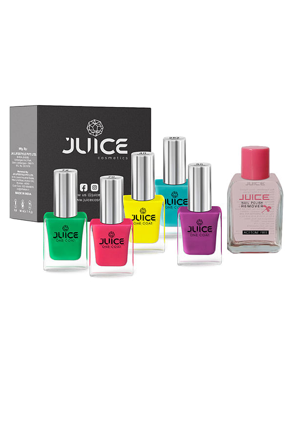 Nail Paint And Nail Polish Remover Combo 17