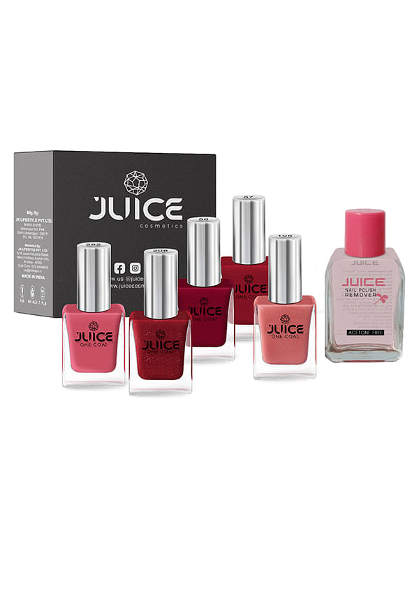 Nail Paint And Nail Polish Remover Combo 25