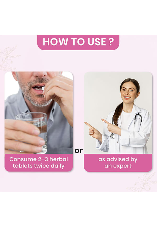 Khadiradi Vati - Ayurvedic Care For Mouth Health & Cough | Ayurvedic Khadiradi Bati Supplement | Herbal Health Supplement | Sugar-Free | Safe & No Added Chemicals, 60 Veg Tablets – thumbnail 4
