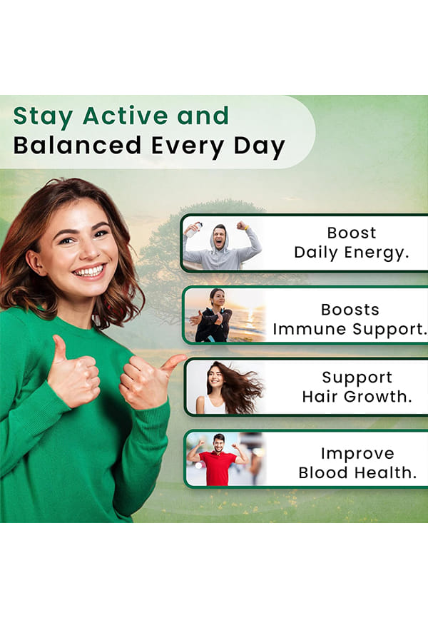Dhatu Pushti Tablets | Plant-Based Blood Builder – thumbnail 3