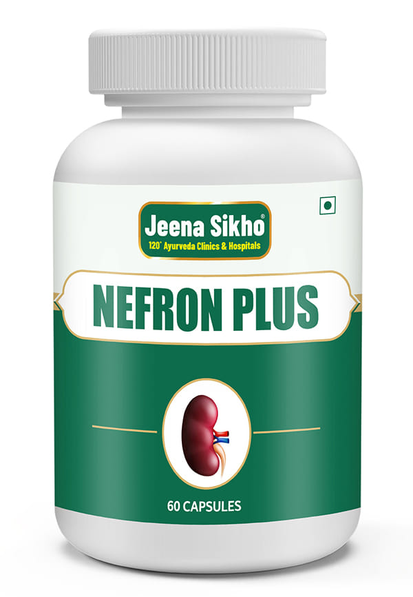Nefron Plus/Kidney Care Capsules | Herbal Kidney Wellness Capsules | Herbally Blended With Pashanbheda, Gokshur And Shila Pushpa, 60 Capsules Nefron Plus/Kidney Care Capsules | Herbal Kidney Wellness Capsules | Herbally Blended With Pashanbheda, Gokshur And Shila Pushpa, 60 Capsules