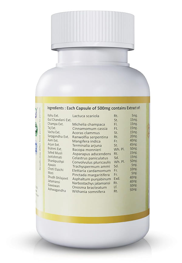 Medh/Mind Wellness Capsules | Herbal Mind Wellness Capsules – thumbnail 3