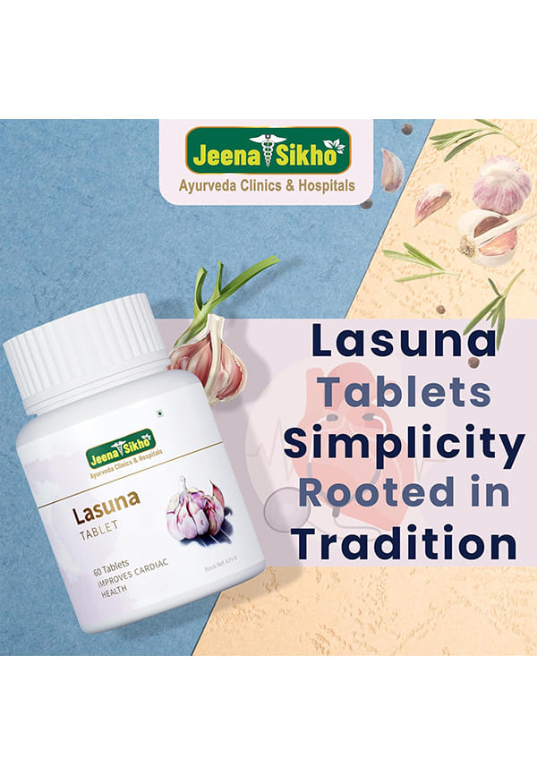 Lasuna Tablet | Herbal Heart Wellness Supplement | Naturally Formulated With Lasuna Extracts – thumbnail 3