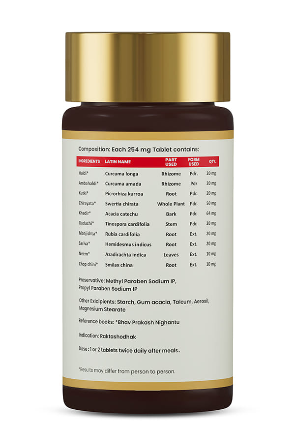 Acharya Ji’s Rakta+ Care Tablets – thumbnail 2