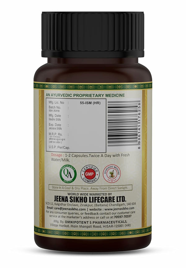 Livchronic Capsule | For Liver Detox, Fatty Liver & Digestion Help | Enriched with Kutki, Punarnava, Rohitak & Aloe Vera | Improves Liver Health, Metabolism & Natural Cleansing, 60 Capsules – thumbnail 3