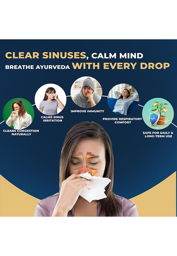 Dr. Nasya(Nose) Oil/Drops | Ayurvedic Nasal Drops For Blocked Nose And Sinusitis Allergies – thumbnail 3