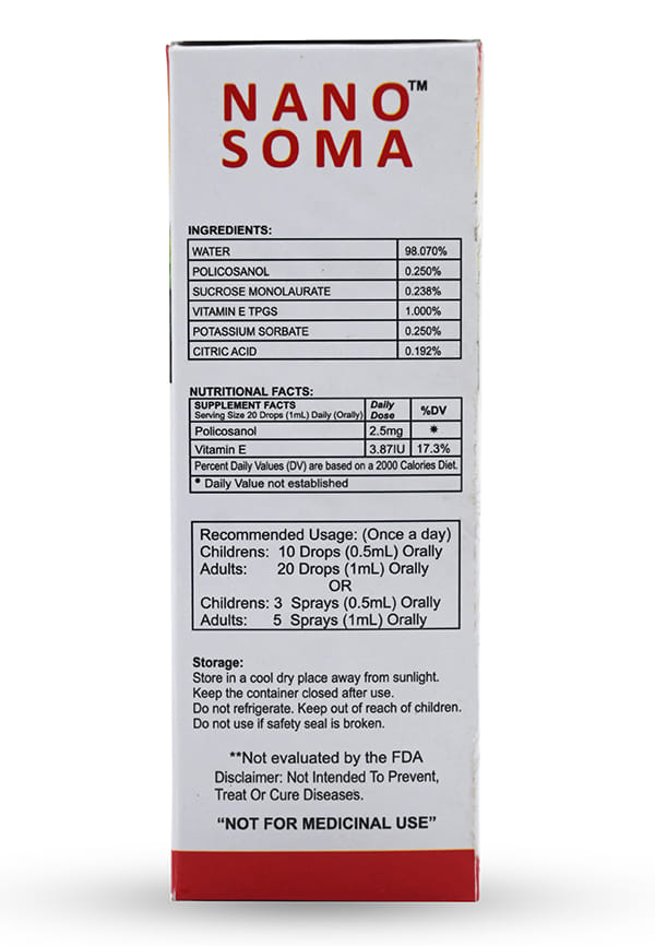 Nano Soma drop | Strengthen Immunity & Improves Wellbeing | Gentle Formula, 30 ml – thumbnail 2