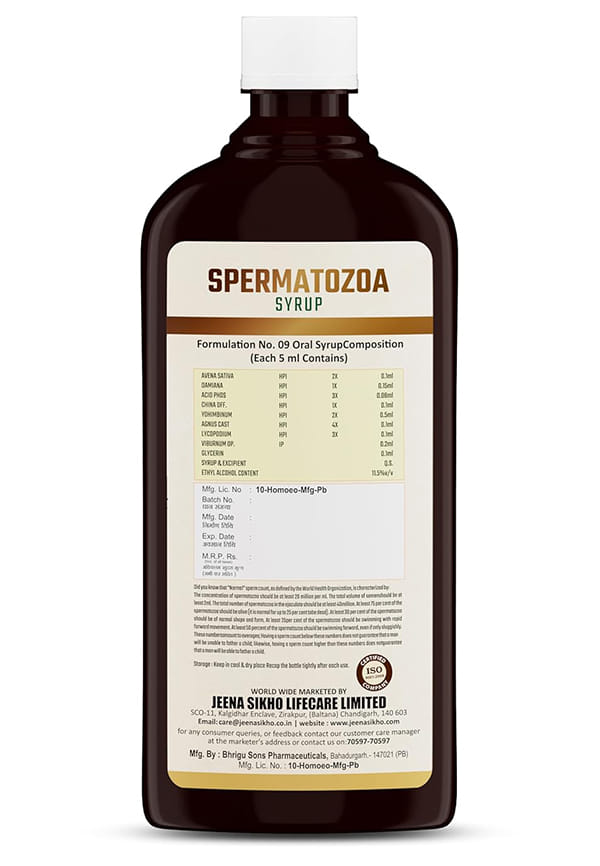 Spermatozoa Syrup  – thumbnail 2