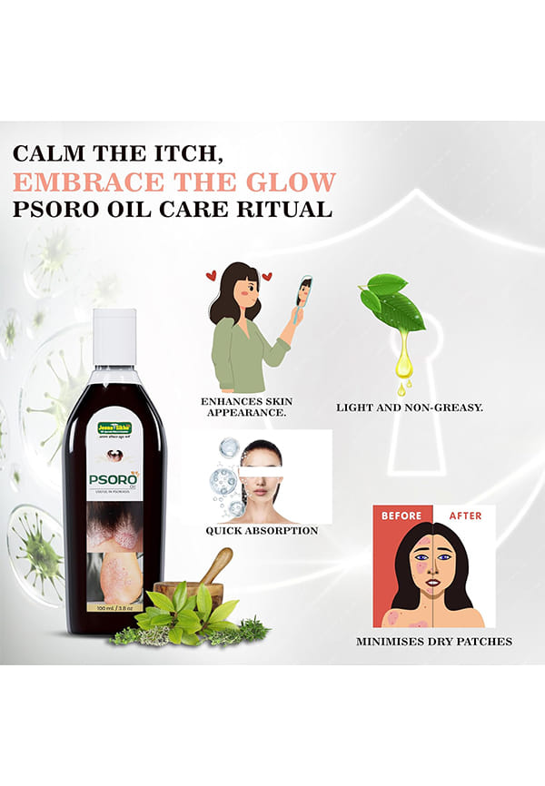 Psoro Oil | Herbal Skin Care Supplement  – thumbnail 3