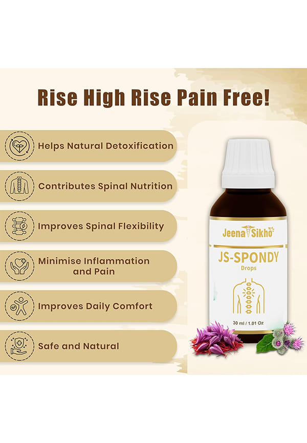 JS-Spondy Drop | Cervical Care Drops | Effective For Spondylosis Care – thumbnail 3
