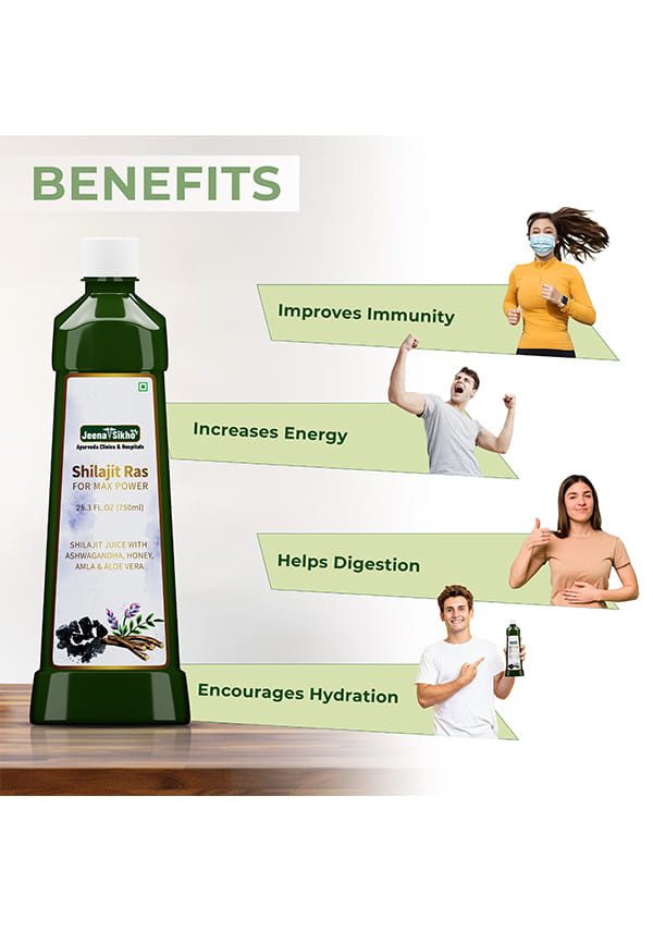 Shilajit Ras For Max Power | Natural Energy Booster Natural Juice | Naturally Blended With Shilajit, Honey, And Ashwagandha | Shilajit Juice For Men & Women, 750ml – thumbnail 3