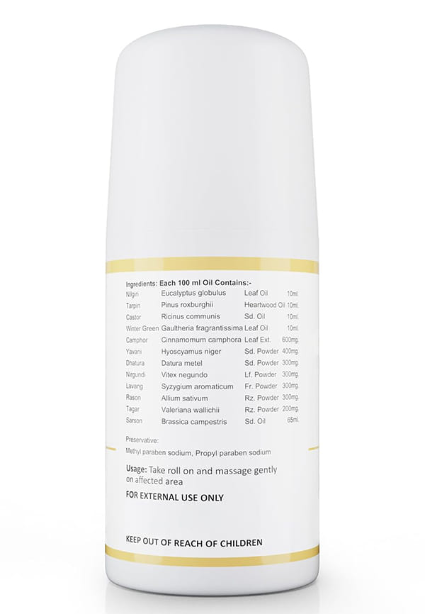 Sandhi Aarogya Oil - Joint Pain Relief | Ayurvedic Pain Relief Oil for Joint Pain, Back Pain & Muscle Discomfort | Ortho Aid Oil For Pain & Discomfort | Natural & No Added Chemicals, 60 ml – thumbnail 2