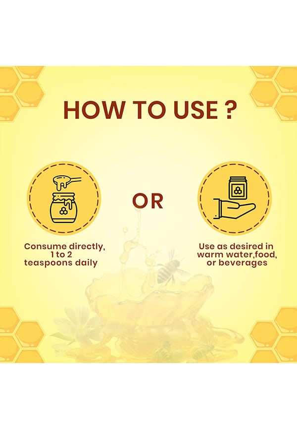Shuddh Prakritik Shahad/Honey/shahad original/shahad 500gm, Pack of 3 – thumbnail 4