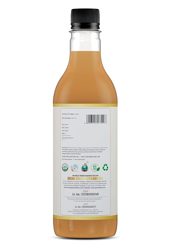 Organic Apple Cider Vinegar with Mother  – thumbnail 2