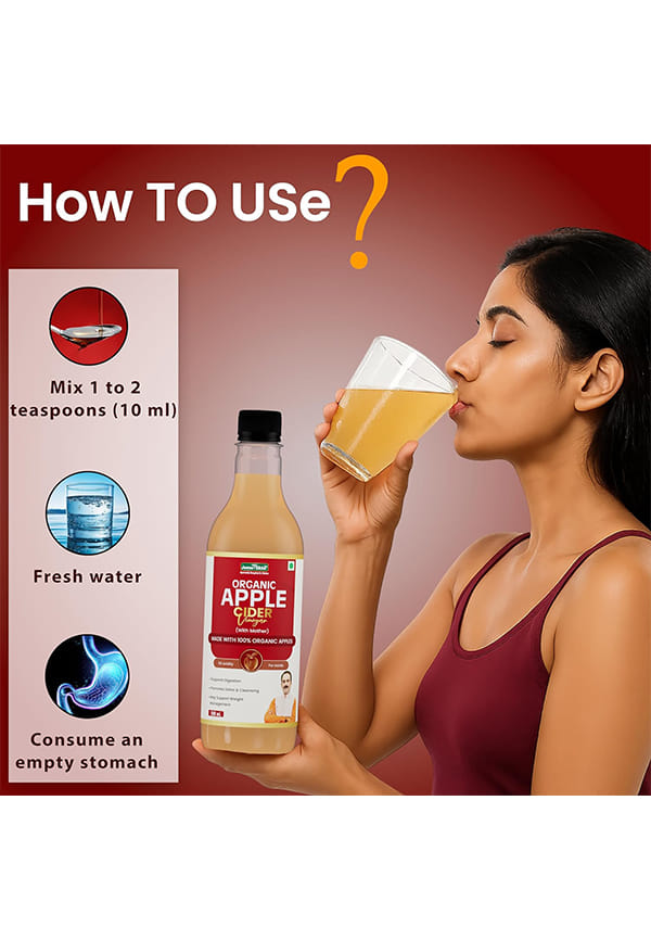 Organic Apple Cider Vinegar with Mother  – thumbnail 4