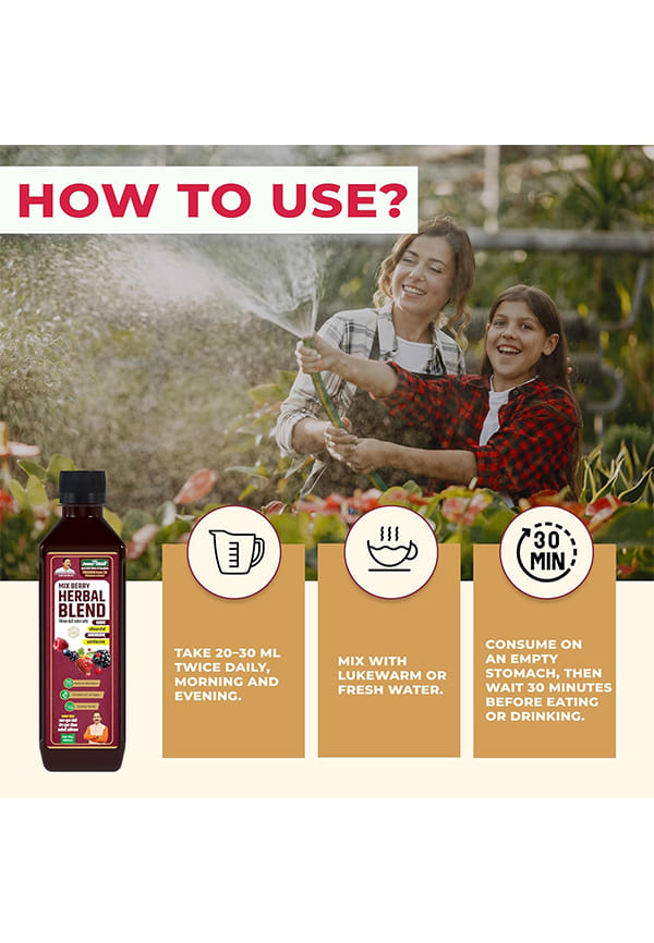 Mix Berry Herbal Blend Juice – thumbnail 4