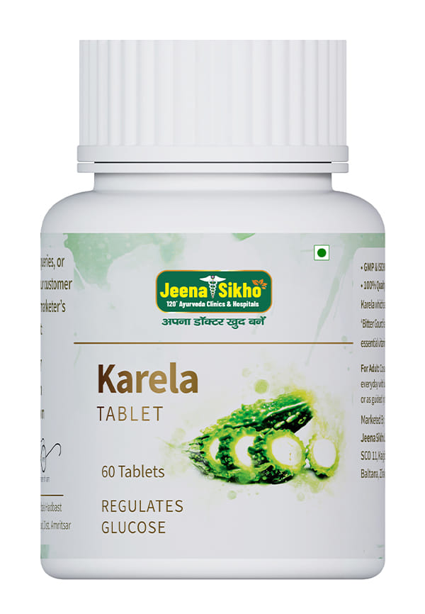 Karela Tablet | Skin Wellness & Immunity Supplement | Naturally Formulated With Karela Extracts | Natural Multivitamin For Body Detox, 60 Tablets, Pack of 2 Karela Tablet | Skin Wellness & Immunity Supplement | Naturally Formulated With Karela Extracts | Natural Multivitamin For Body Detox, 60 Tablets, Pack of 2