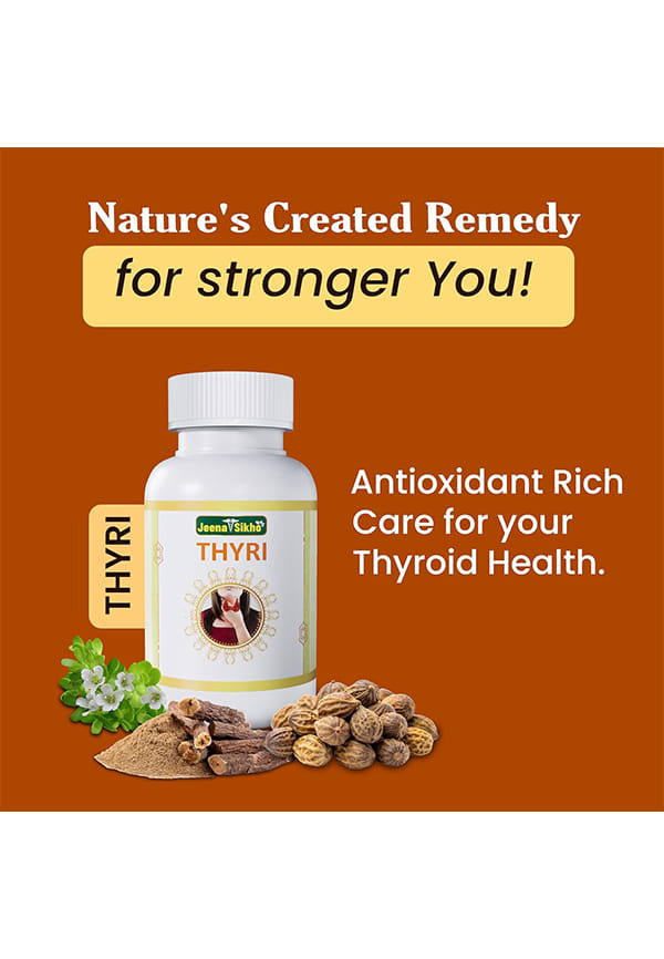 Thyri | Herbal Supplements For Thyroid Care | Naturally Blended With Punarnava, Sunthi, And Ashwagandha | Ayurvedic Remedy For Good Health, 60 Capsules – thumbnail 5