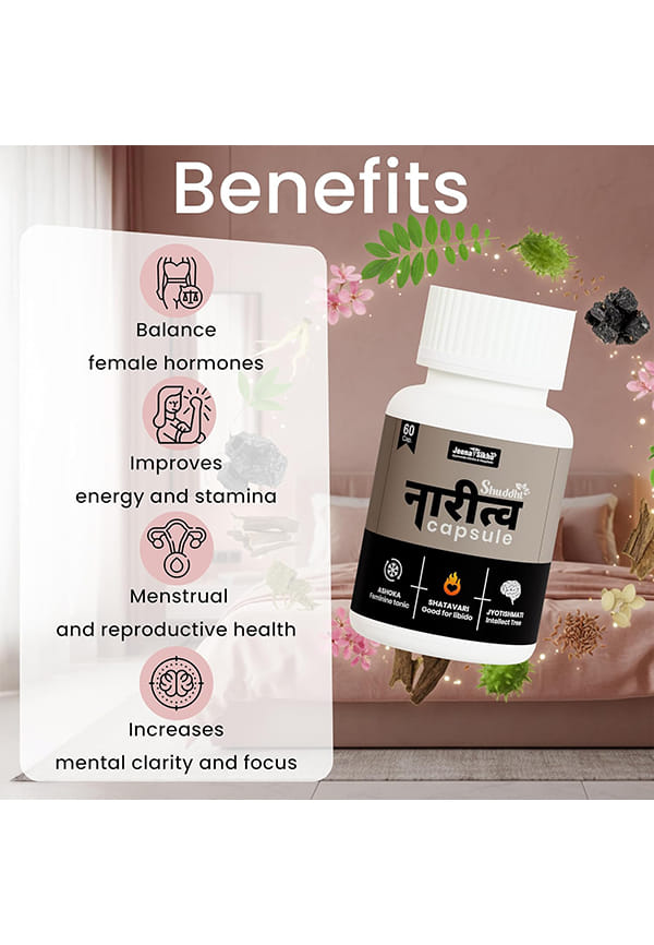 Shuddhi Naaritva Ayurvedic Capsules for Women  – thumbnail 3