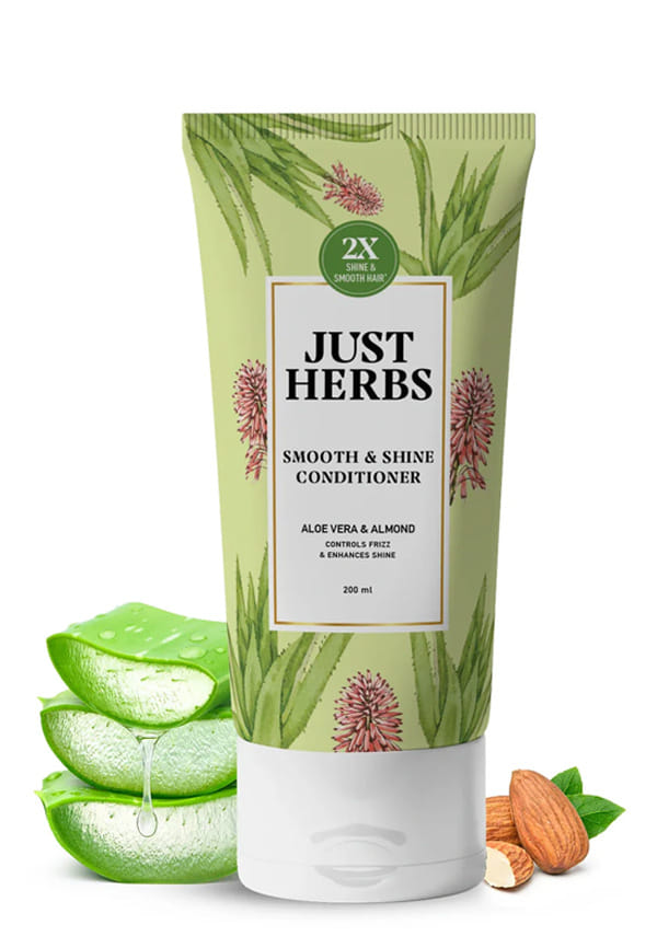 Smooth & Shine Conditioner with Aloe Vera & Almond