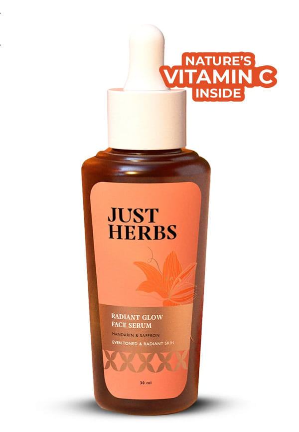 Radiant Glow Face Serum - Mandarin and Saffron