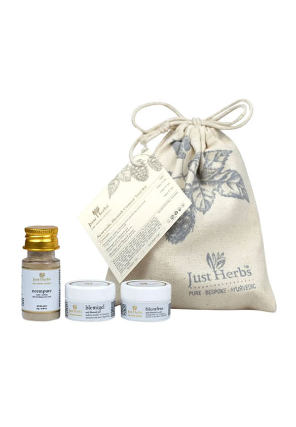 Ayurvedic Blemish Control Trial Kit Size Kit By Just Herbs