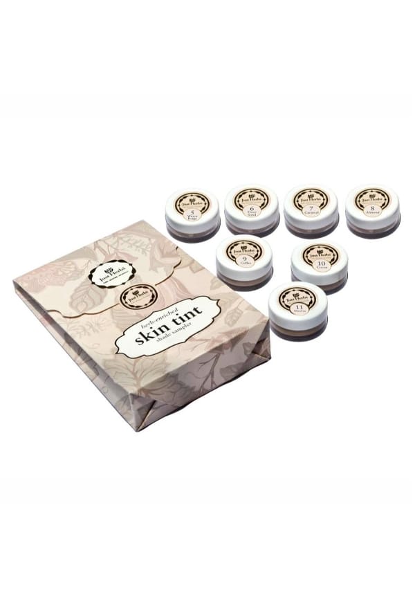 Just Herbs Herb Enriched Skin Tint Shade Sampler Size Combo By Just
