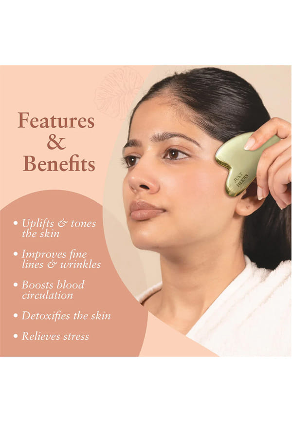 Kansa Gua Sha - Face Massage Tool Online In India