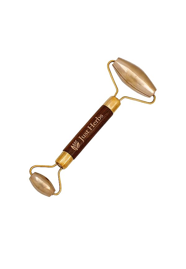 Kansa 3 in 1 Face Massage Roller For Face, Under eye & Neck