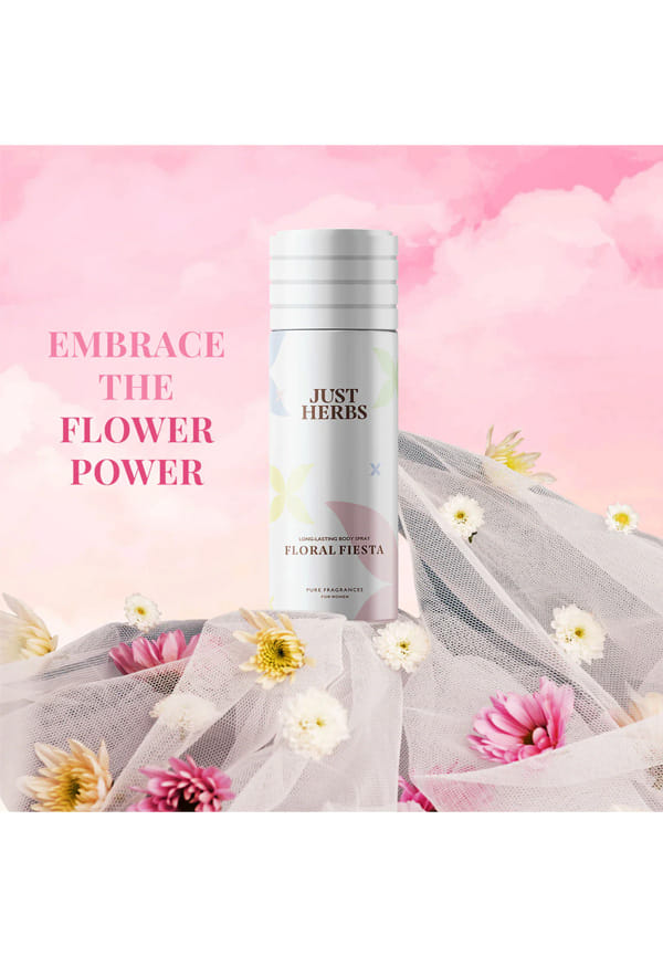 Long Lasting Body Spray Floral Fiesta Deodorant Spray – thumbnail 2