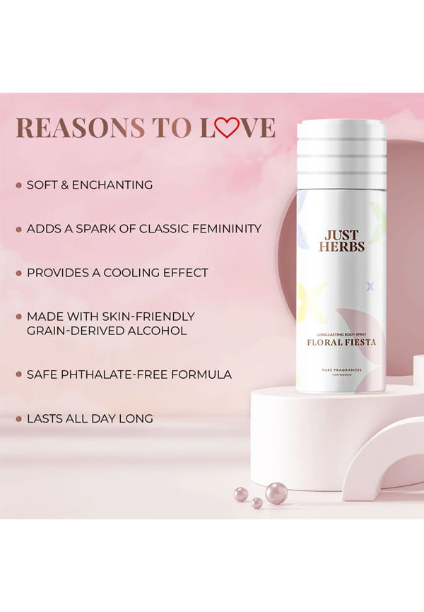 Long Lasting Body Spray Floral Fiesta Deodorant Spray – thumbnail 3