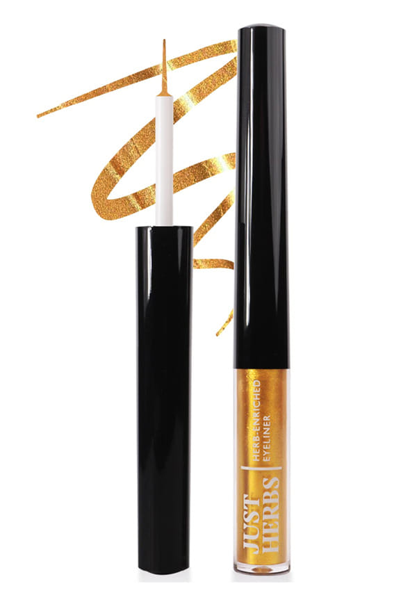 Herb-Enriched Waterproof Eyeliner Organic with Jojoba Oil & Vitamin E